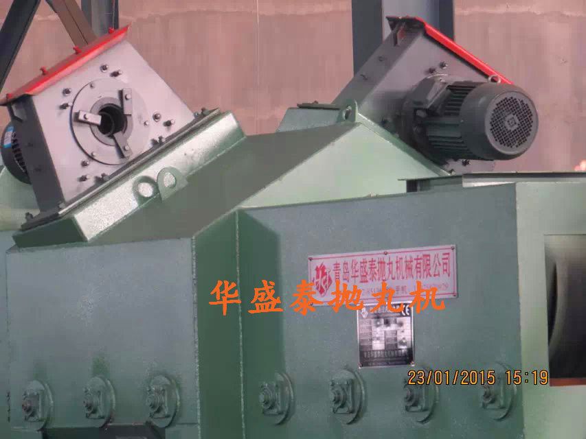 暖氣片拋丸機施工現場