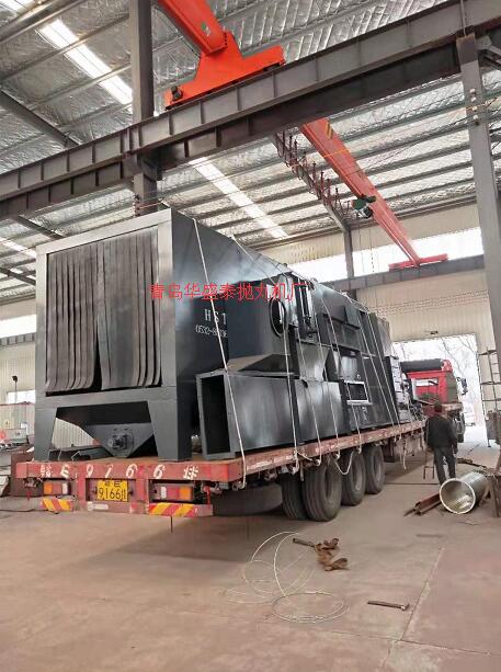 福建省福清市6918輥道通過式拋丸機發貨