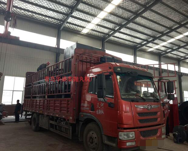 2019年4月發往河北河間6912大型拋丸清理機